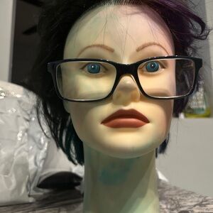 Hackett Blue Eyewear Temple with Logo